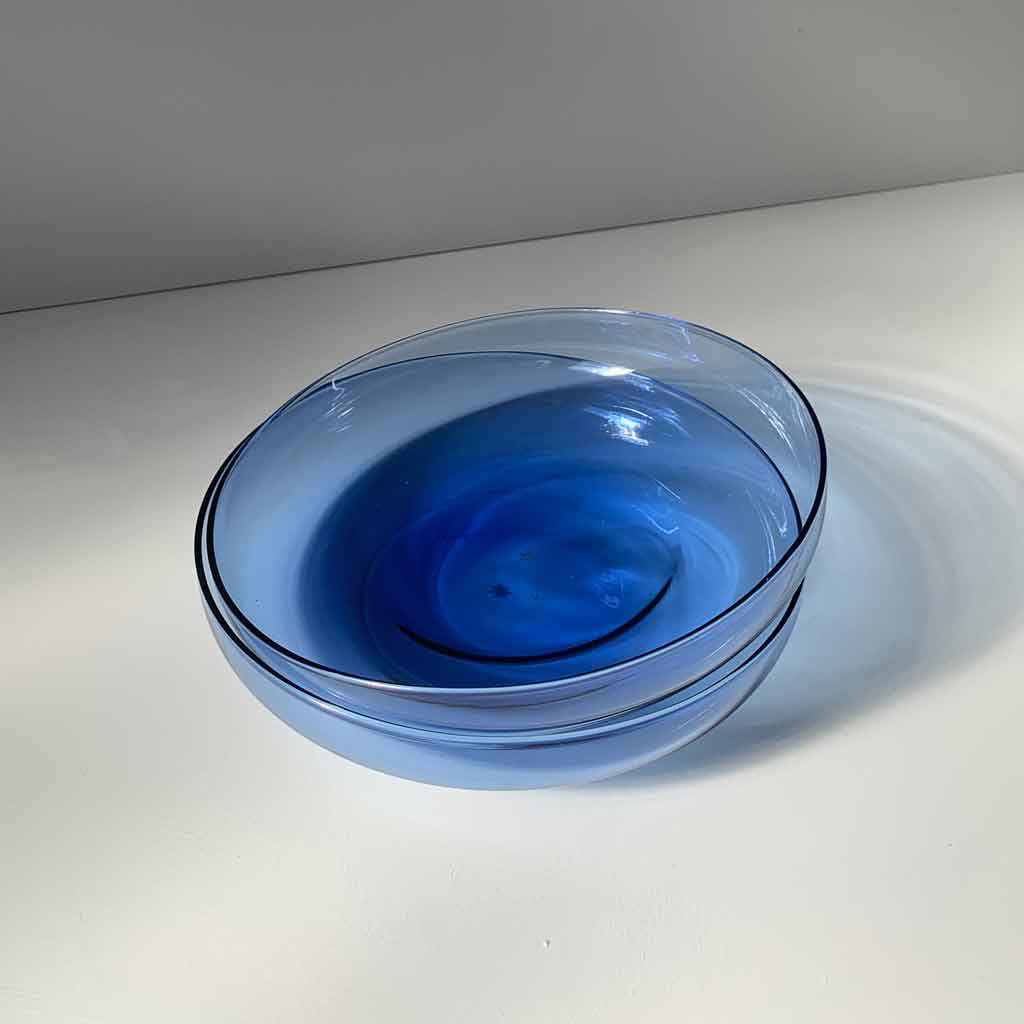 Glass Plates, Azure