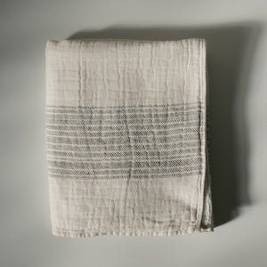 Flaxline Towel, Brown